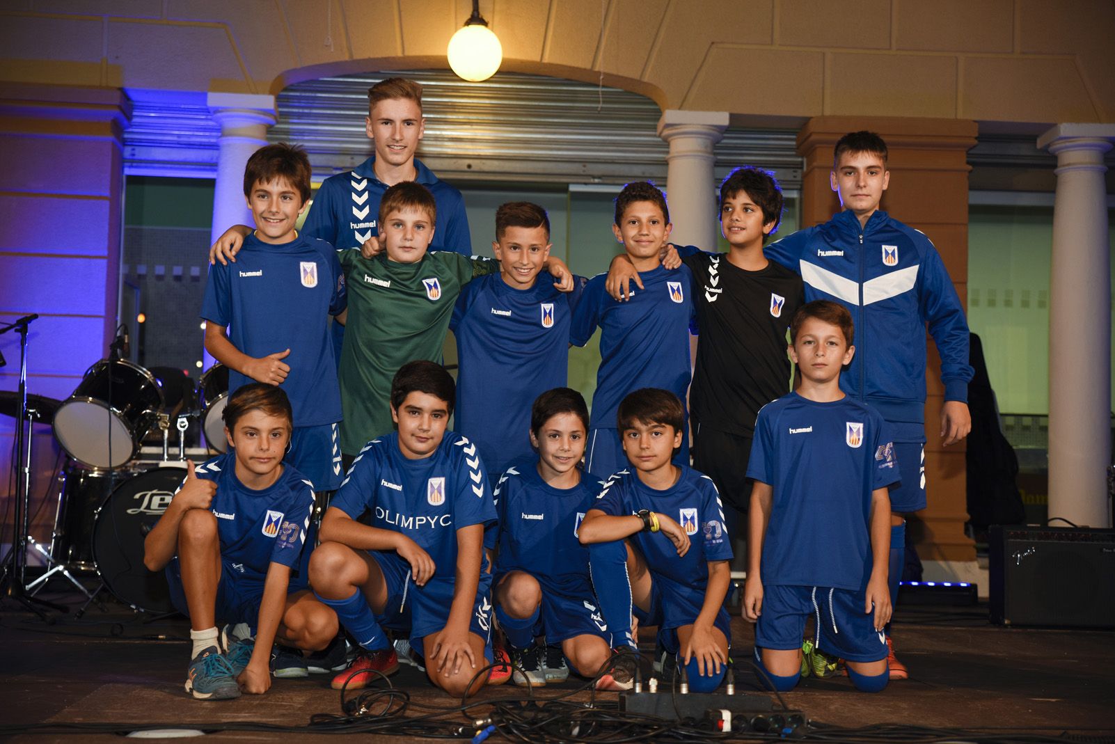 Presentació del equips Olimpyc La Floresta 40é aniversari. Foto: Bernat Millet.