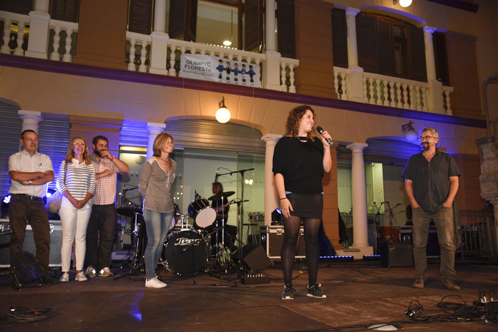 Presentació del equips Olimpyc La Floresta 40é aniversari. Foto: Bernat Millet.