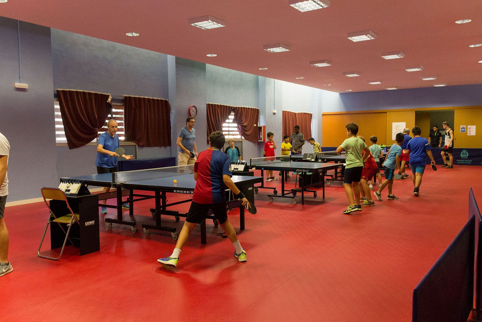 Torneig popular de Tennis Taula. FOTO: Paula Galván