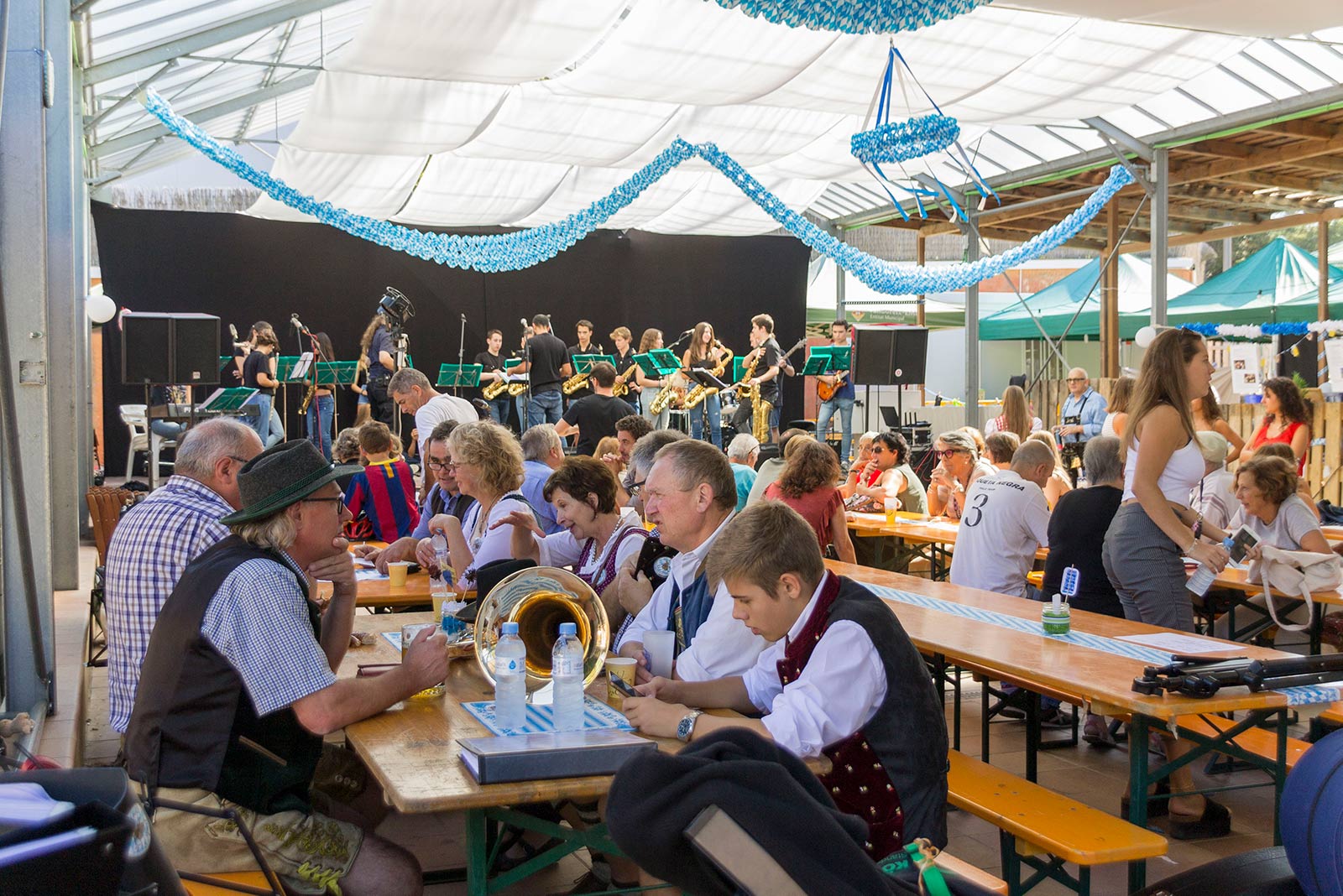 Oktoberfest a Valldoreix. FOTO: Paula Galván