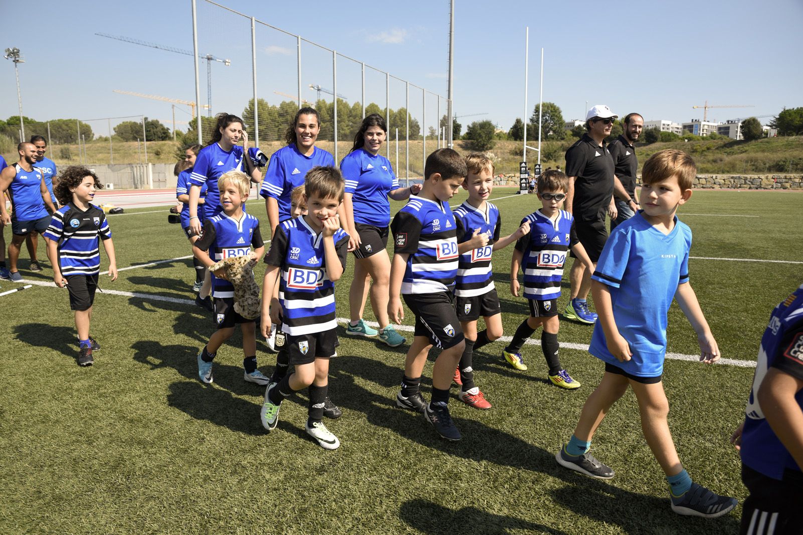 presentacio Club rugby Sant Cugat 2Presentació dels equips de Rubgy de Sant Cugat. Foto: Bernat Millet.