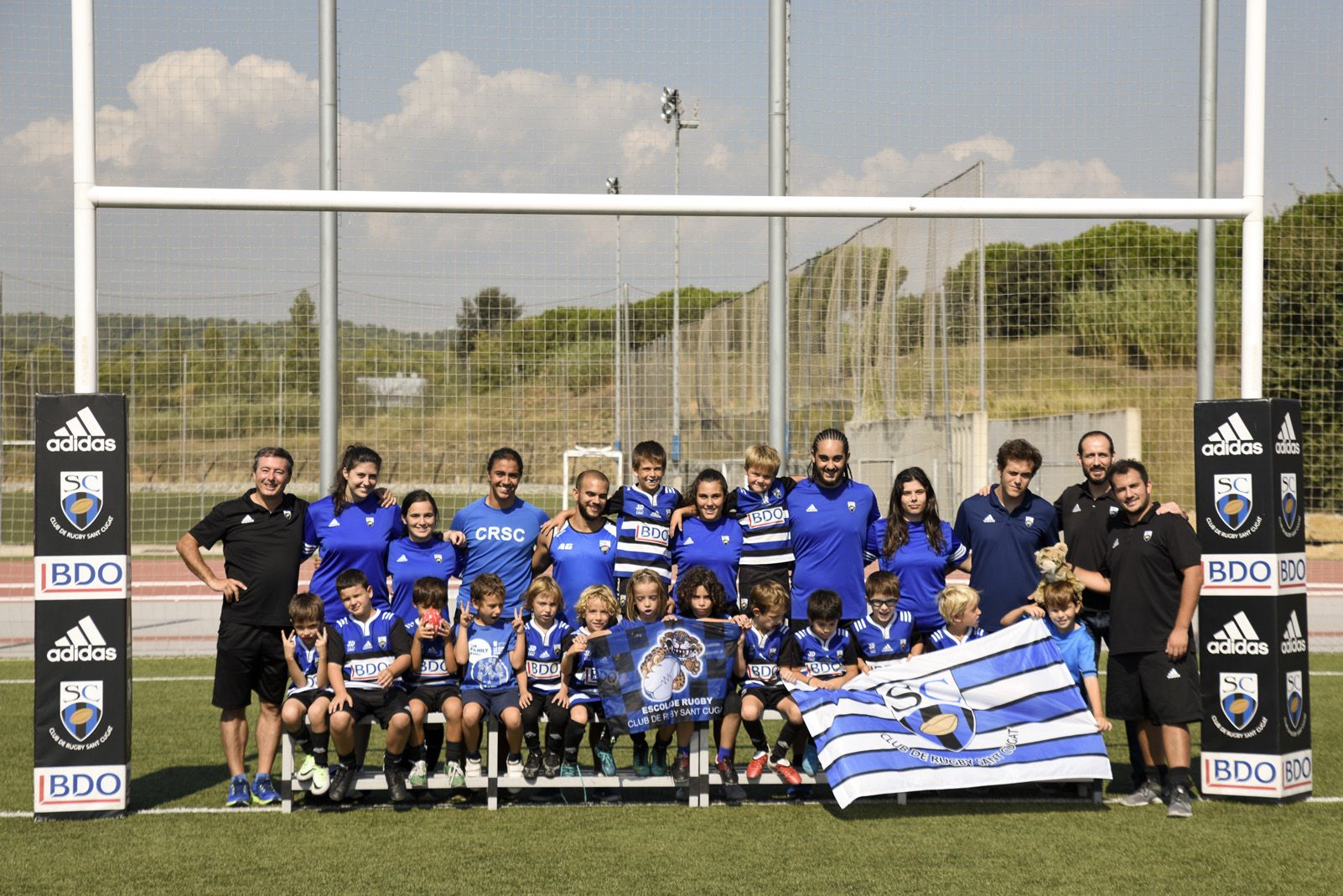 Presentació dels equips de Rubgy de Sant Cugat. Foto: Bernat Millet.