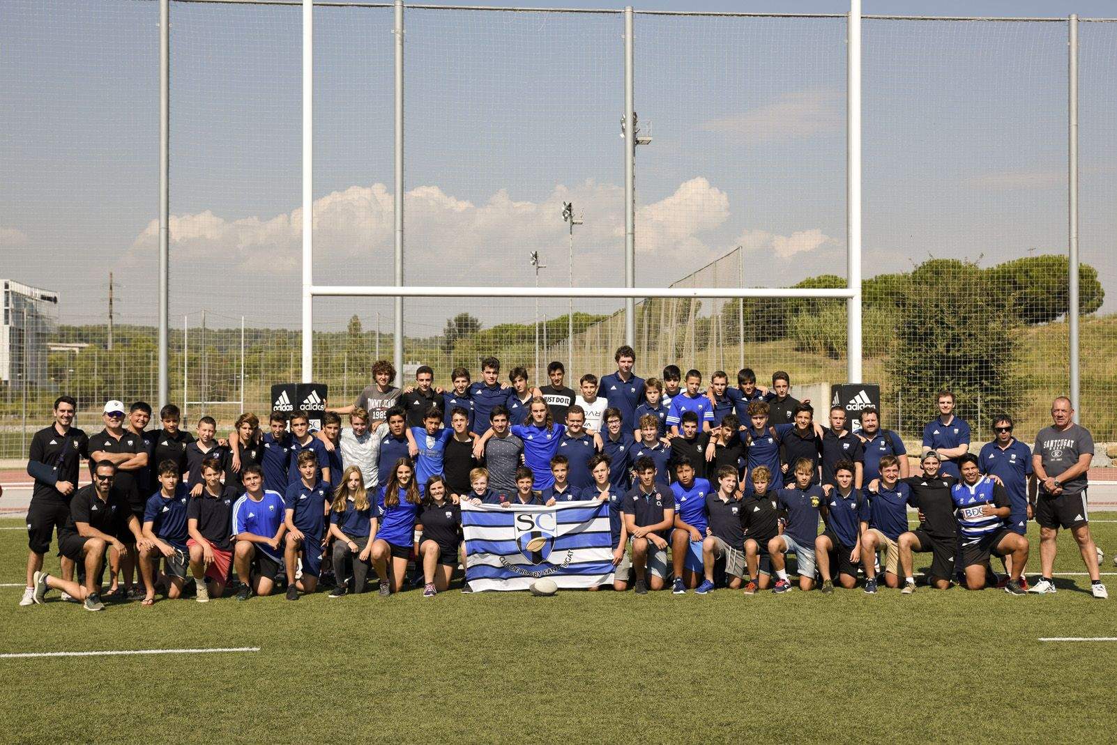 Presentació dels equips de Rubgy de Sant Cugat. Foto: Bernat Millet.