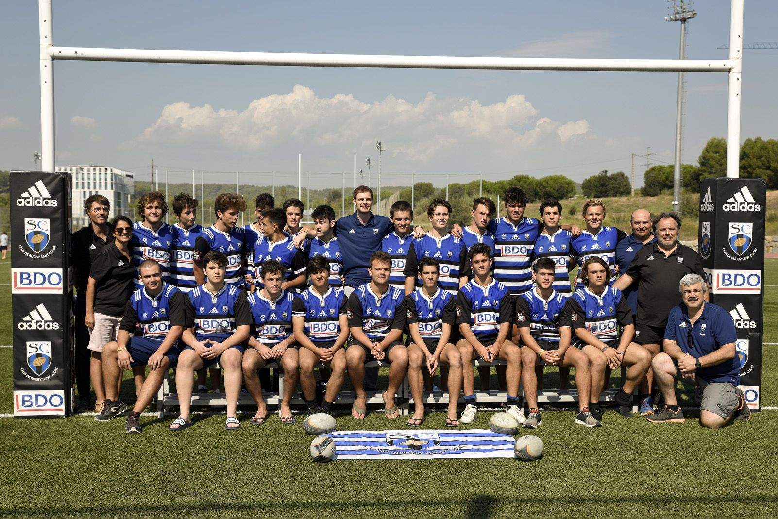 Presentació dels equips de Rubgy de Sant Cugat. Foto: Bernat Millet.