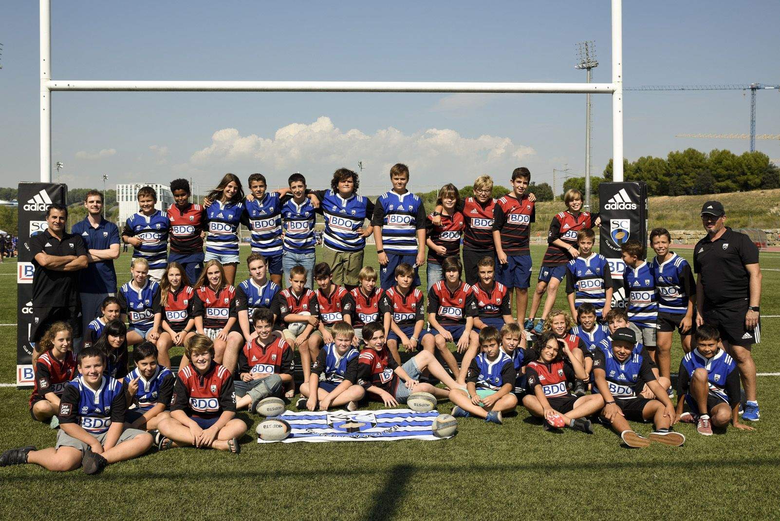 Presentació dels equips de Rubgy de Sant Cugat. Foto: Bernat Millet.
