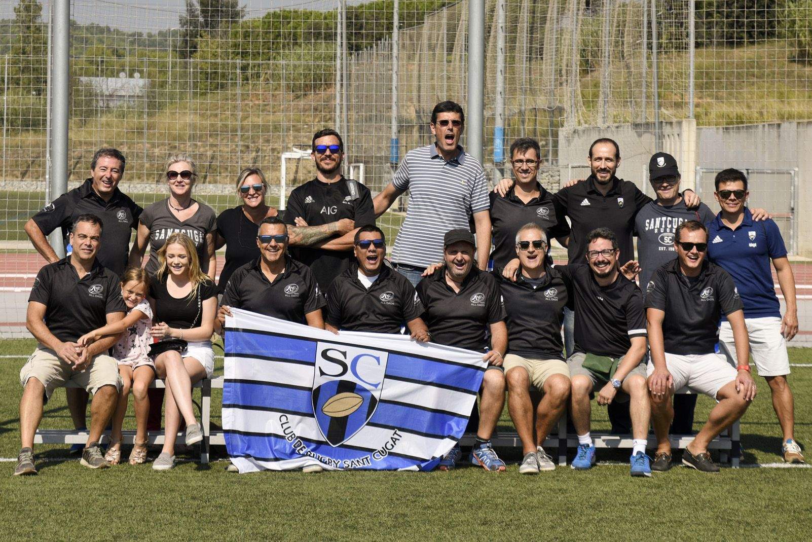 Presentació dels equips de Rubgy de Sant Cugat. Foto: Bernat Millet.