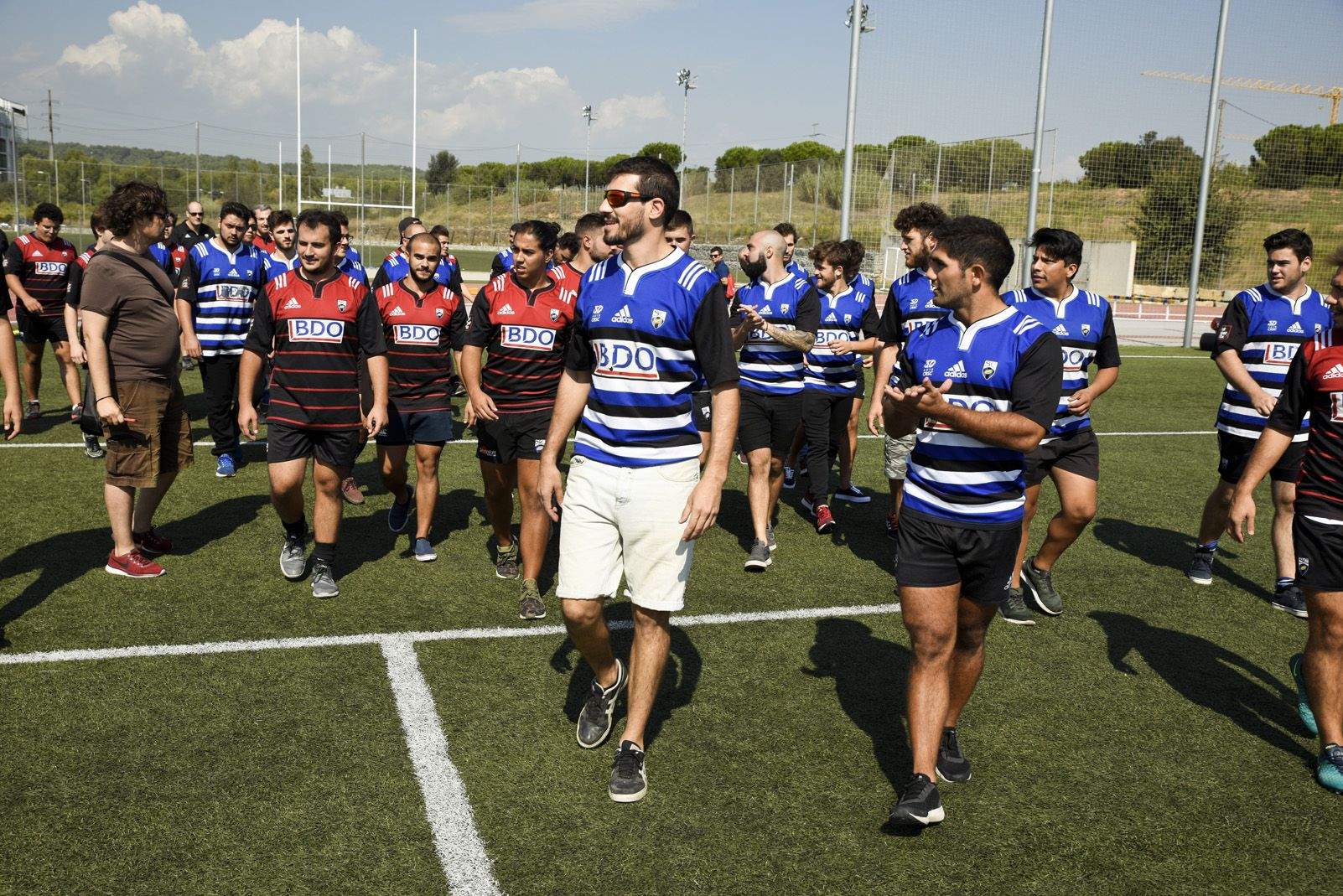 Presentació dels equips de Rubgy de Sant Cugat. Foto: Bernat Millet.