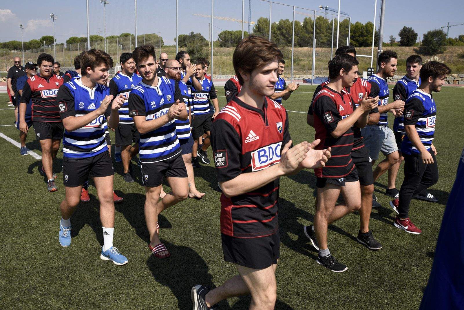 Presentació dels equips de Rubgy de Sant Cugat. Foto: Bernat Millet.