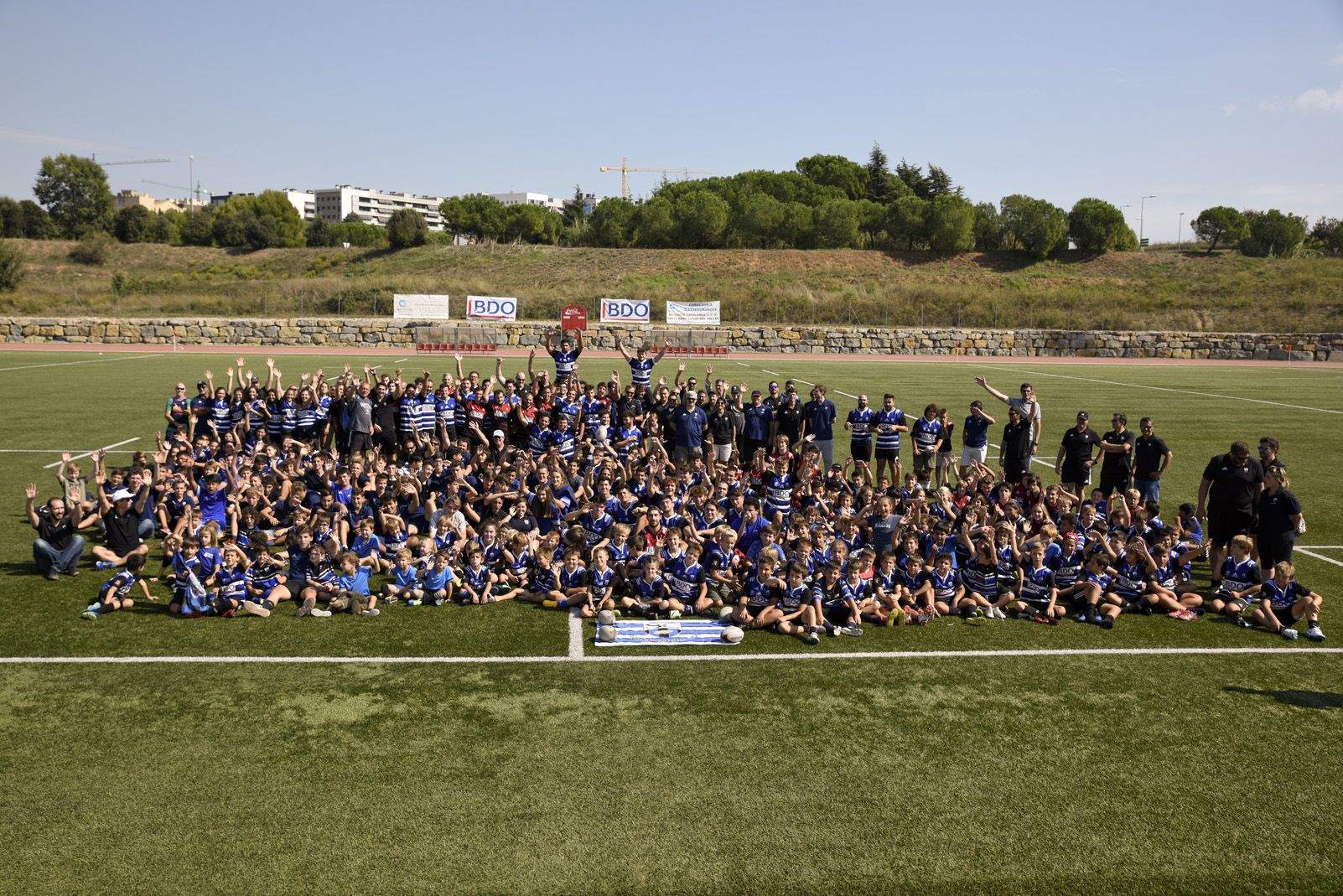 Presentació dels equips de Rubgy de Sant Cugat. Foto: Bernat Millet.