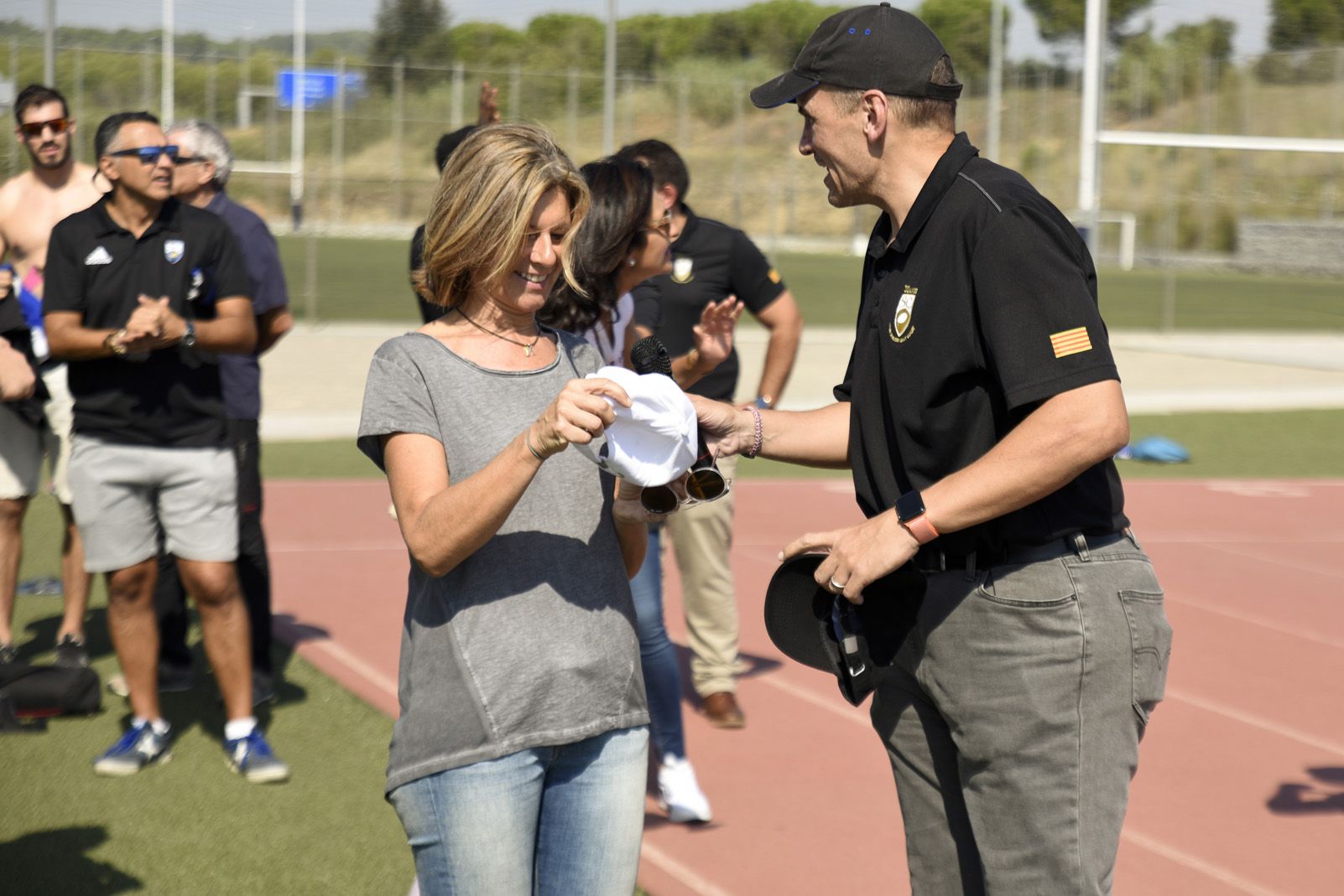 Presentació dels equips de Rubgy de Sant Cugat. Foto: Bernat Millet.