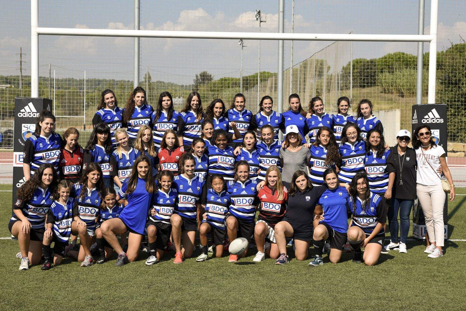 Presentació dels equips de Rubgy de Sant Cugat. Foto: Bernat Millet.