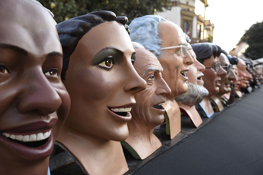 Diada de Testes dels Caparrots de Sant Cugat. Foto: Bernat Millet.