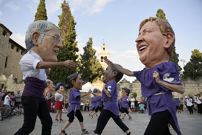 Diada de Testes dels Caparrots de Sant Cugat. Foto: Bernat Millet.