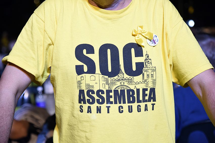 Sopar per la independència. Foto: Bernat Millet.