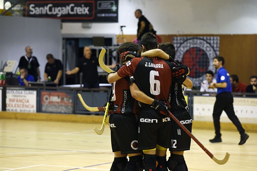 Partit de lliga de Hoquei patins masculi. PHC Sant Cugat - Reus Deportiu. Foto: Bernat Millet