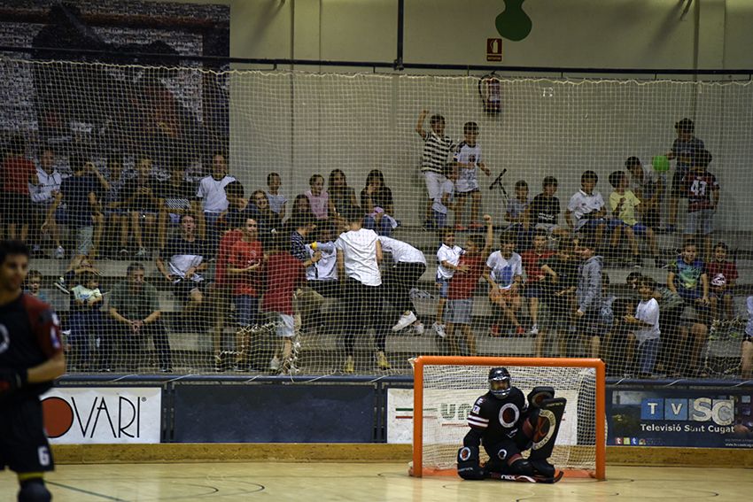 Partit de lliga de Hoquei patins masculi. PHC Sant Cugat - Reus Deportiu. Foto: Bernat Millet.
