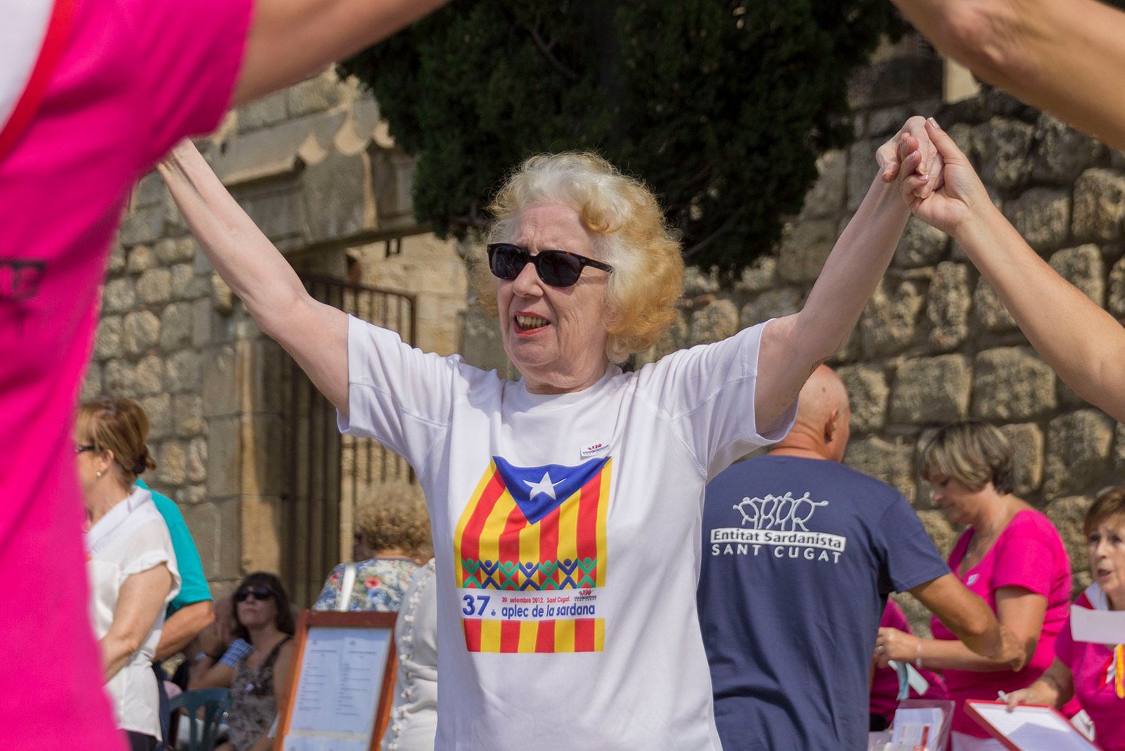 Aplec de la sardana. FOTO: Paula Galván