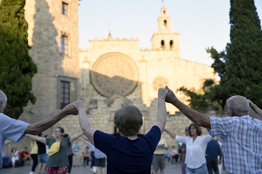 Aplec de la sardana. Foto: Bernat Millet.