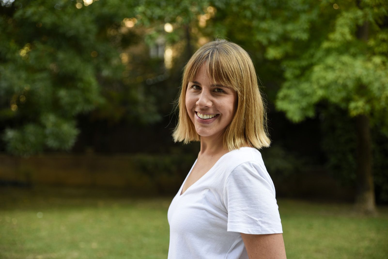 La periodista santcugatenca Marina Romero FOTO: Bernat Millet 