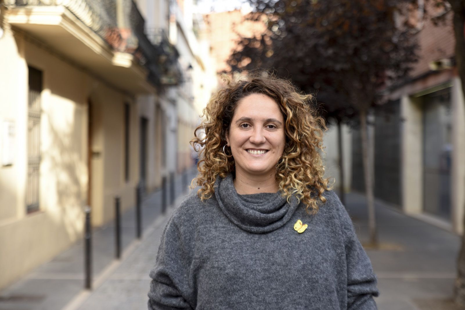 Nuria Gibert, Tintent d'Alcaldia i Portaveu CUP Sant Cugat. FOTO: Bernat Millet