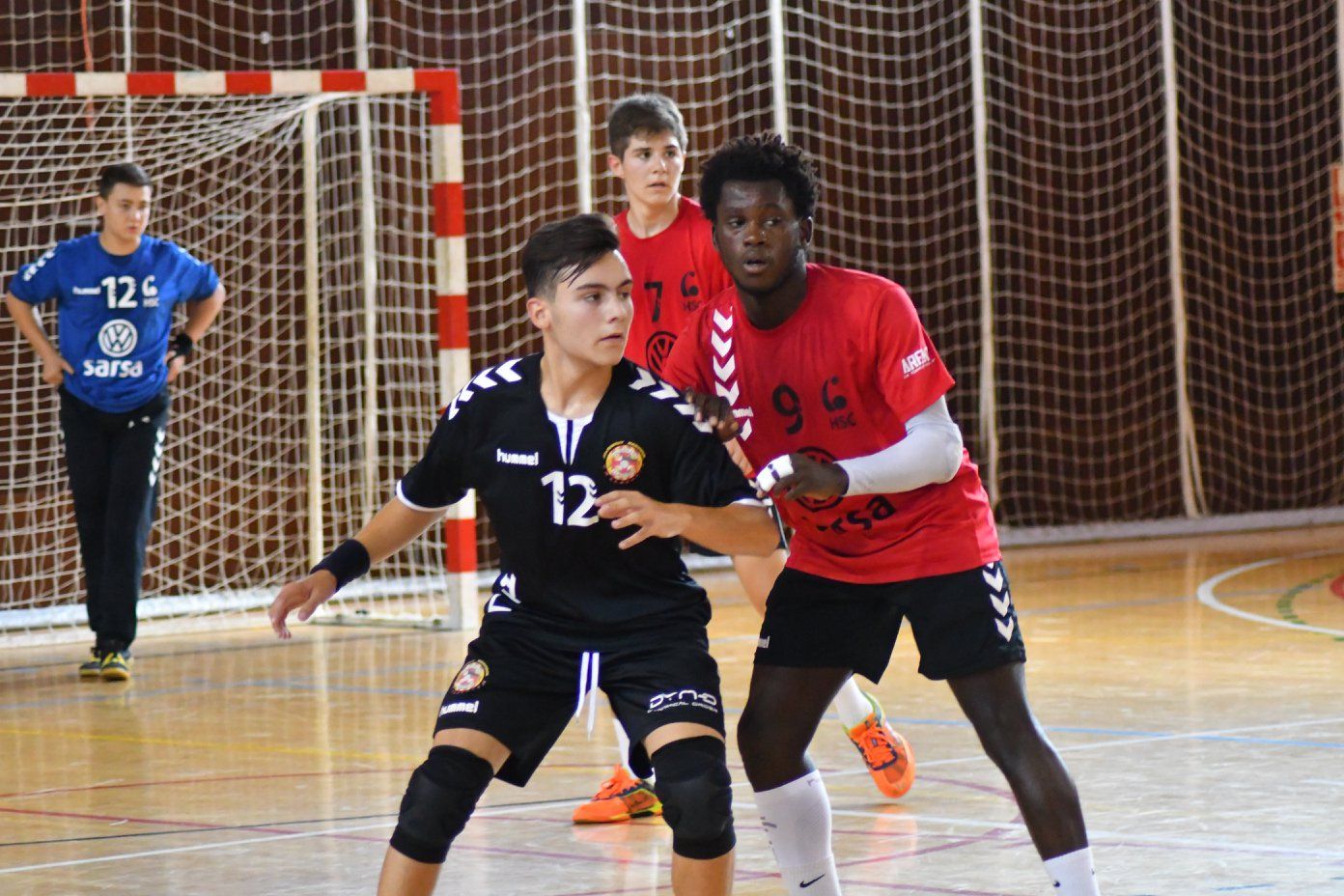 Partit del cadet A del CH Sant Cugat. FOTO: Club Handbol Sant Cugat