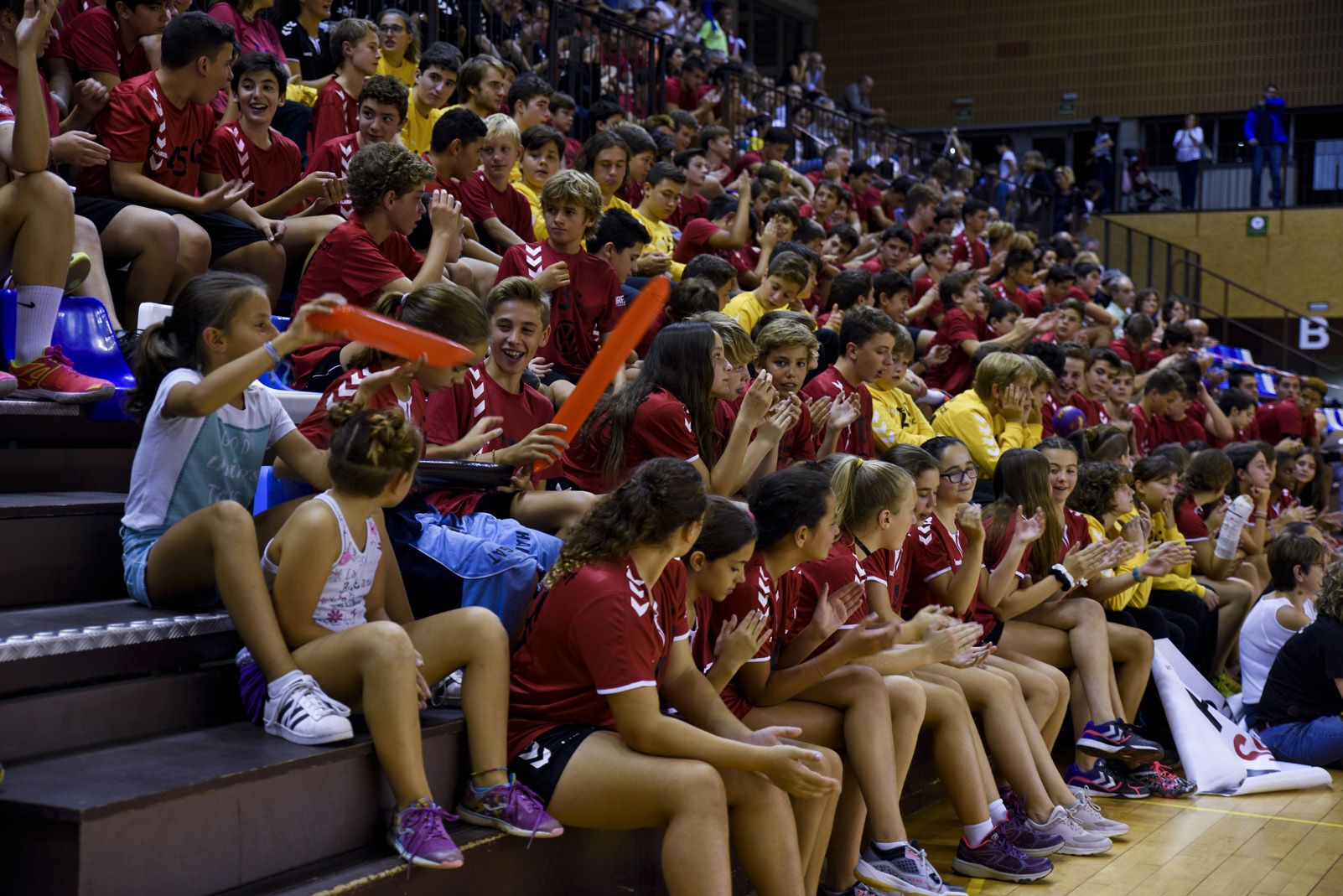 Presentació dels equips del ClubHandbol Sant Cugat. Foto: Bernat Millet.