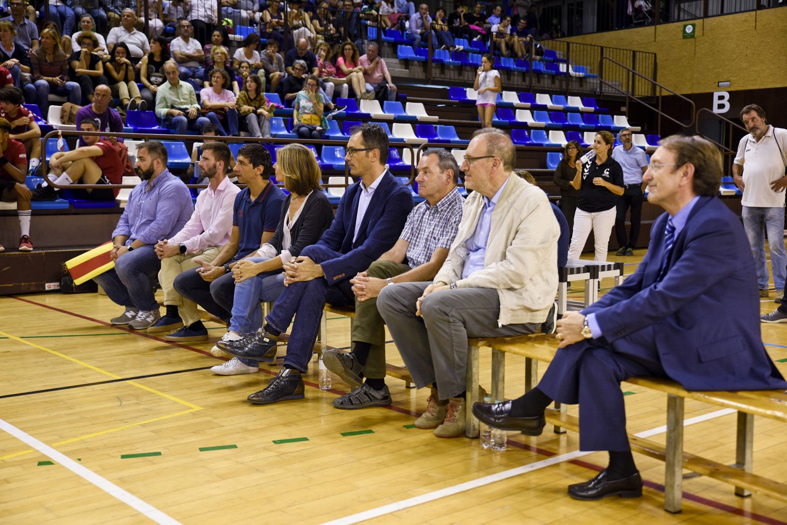 Presentació dels equips del ClubHandbol Sant Cugat. Foto: Bernat Millet.