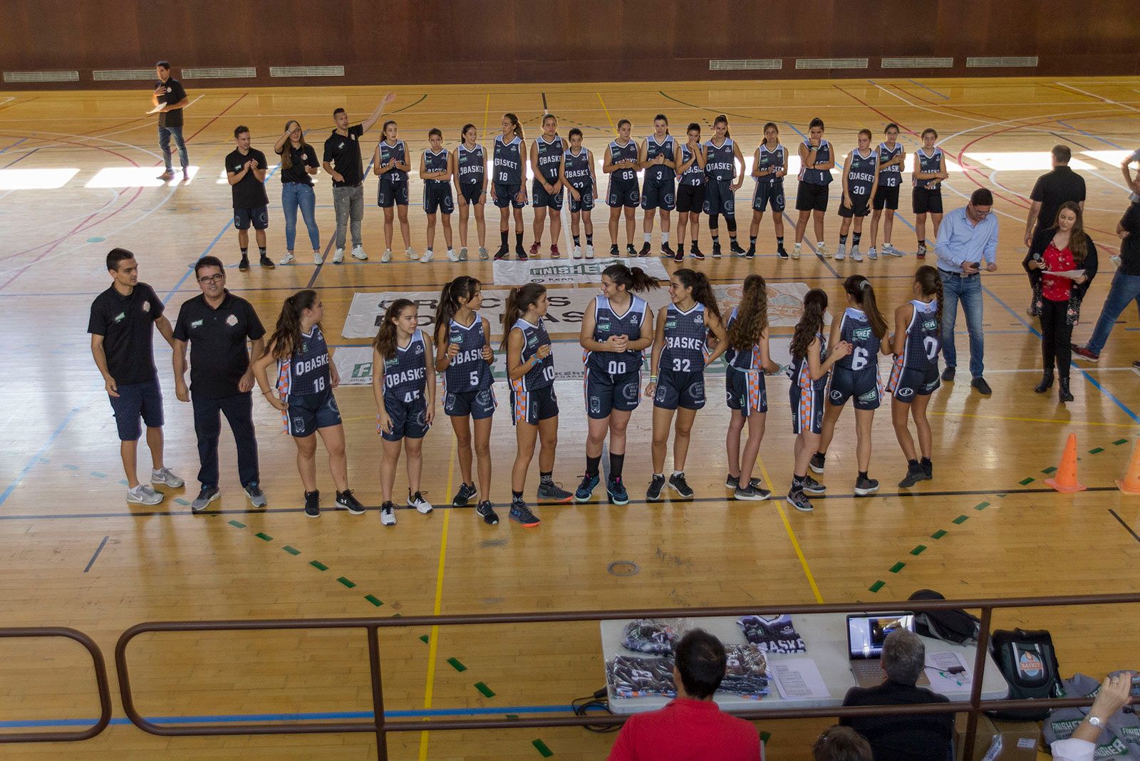 Equips del QBasket. FOTO: Paula Galván