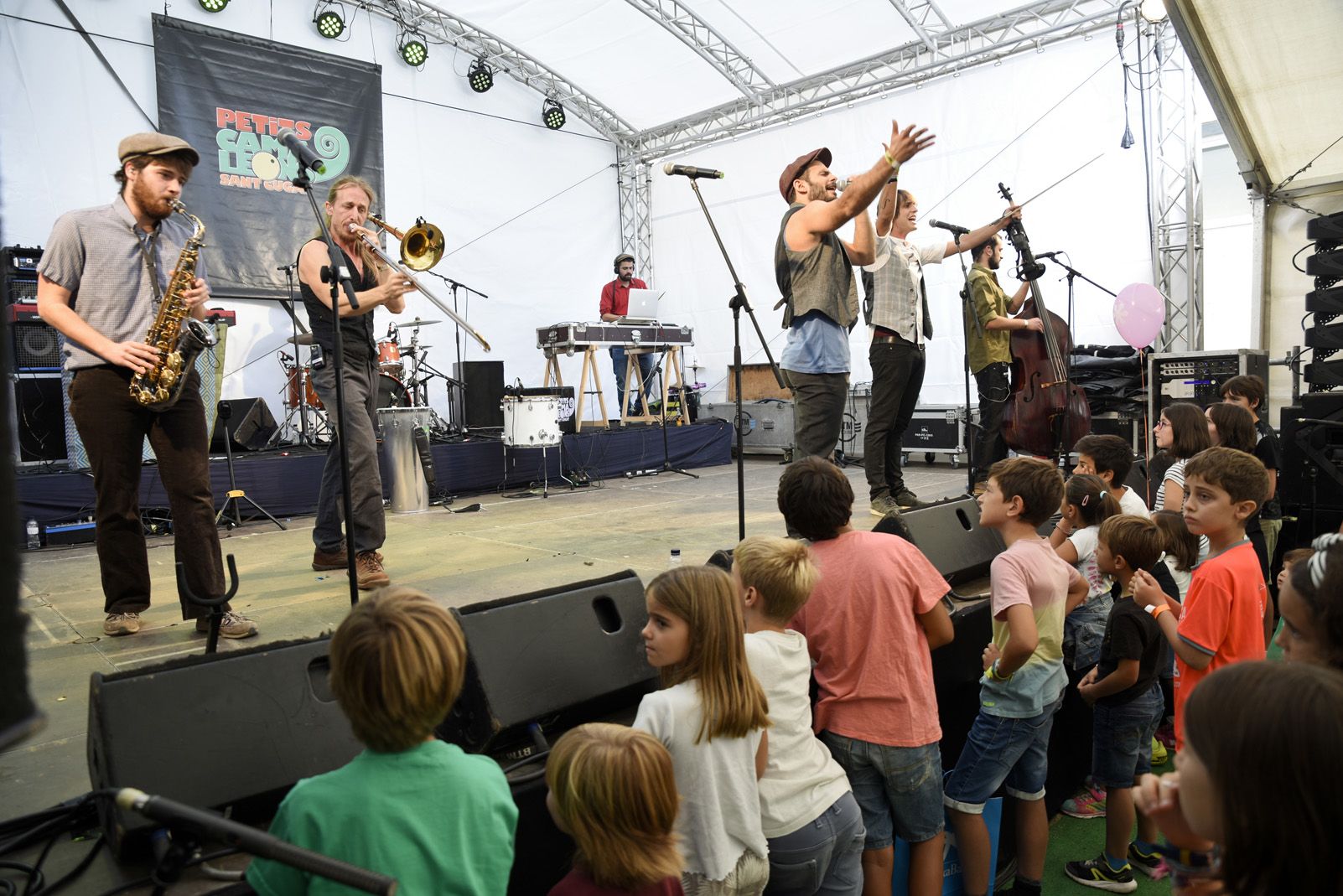 Hora de Joglar al Festival Petits Camaleons. Foto: Bernat Millet.