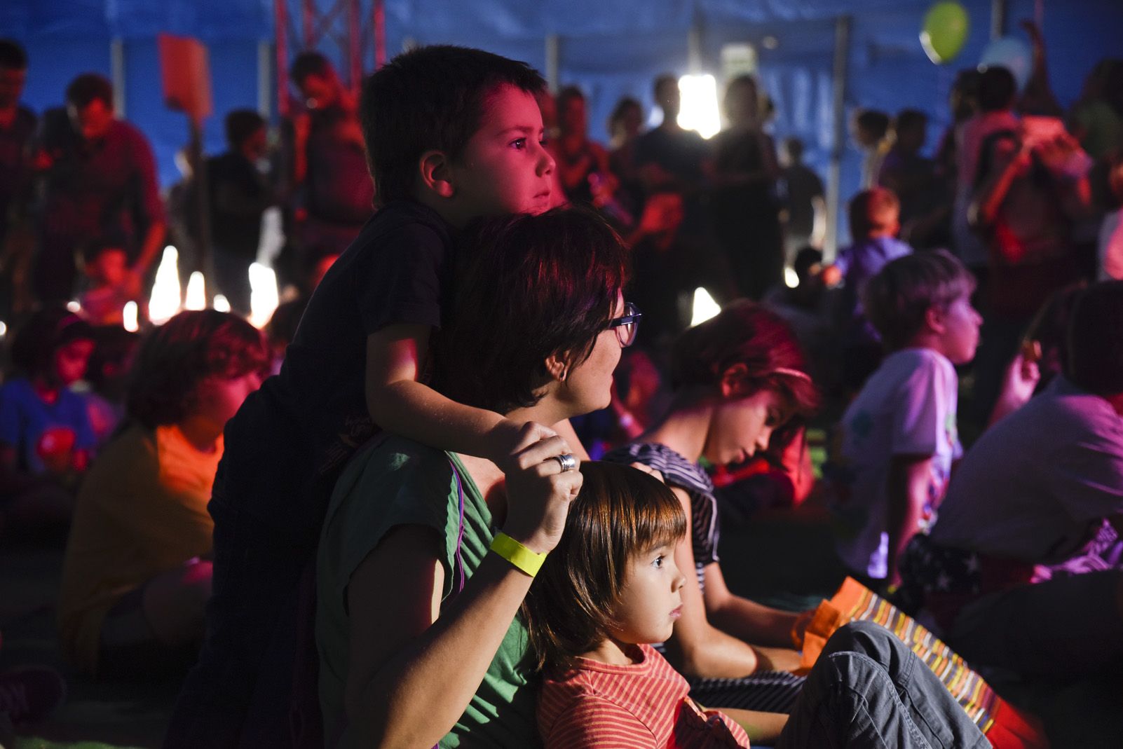 Natxo Tarrés & The Wireles al Festival Petits Camaleons. Foto: Bernat Millet.