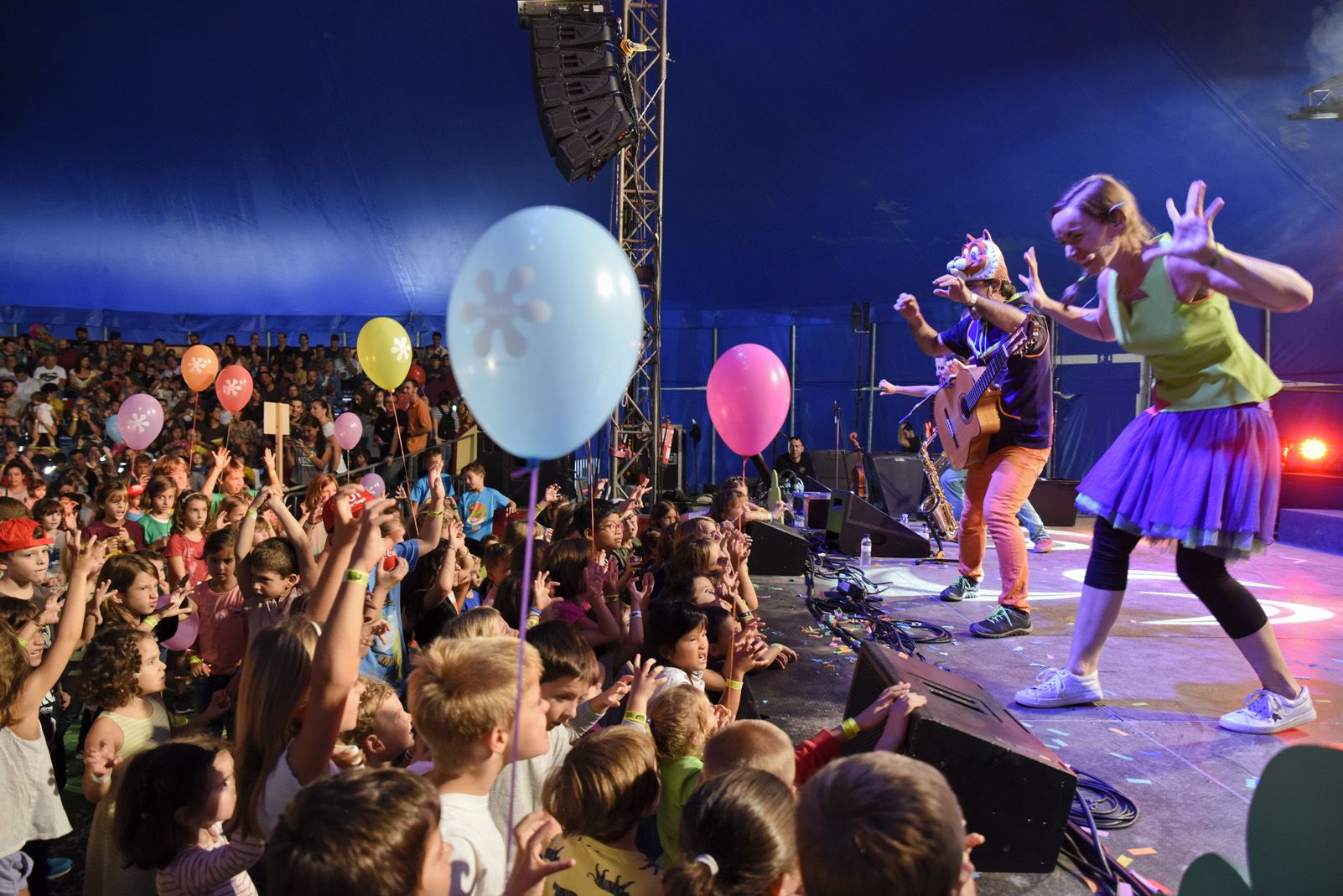 El Pot Petit al Festival Petits Camaleons. Foto: Bernat Millet.