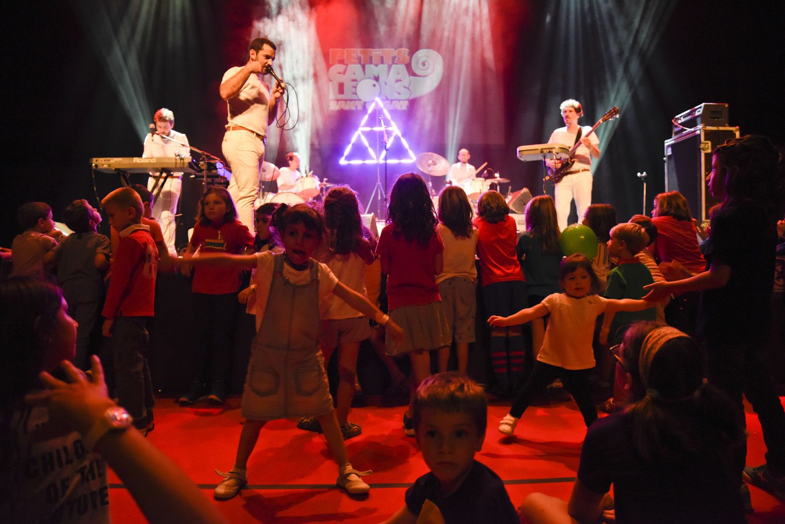 El Petit de Cal Eril al Festival Petits Camaleons. Foto: Bernat Millet.