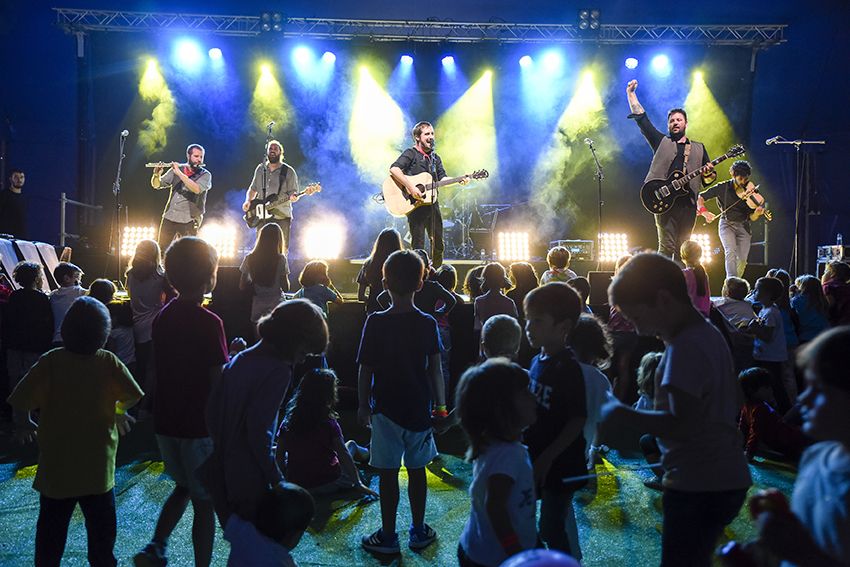 Ebri Knight al Festival Petits Camaleons. Foto: Bernat Millet.