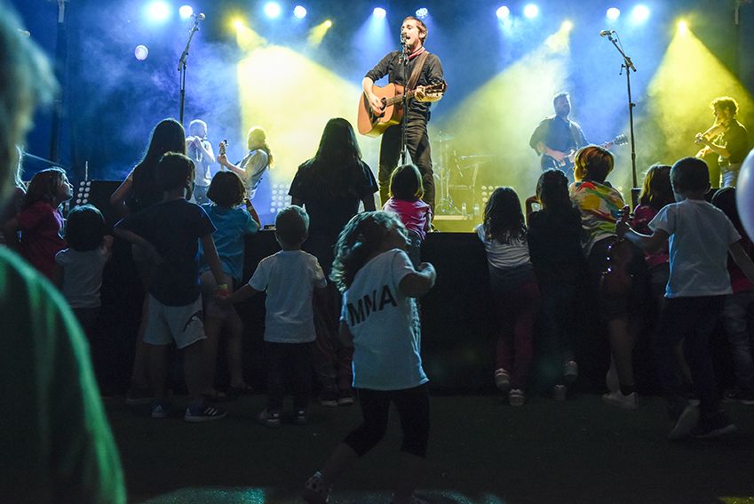 Ebri Knight al Festival Petits Camaleons. Foto: Bernat Millet.
