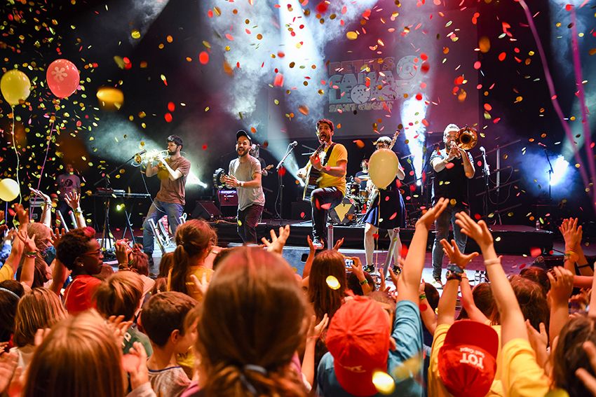 Els Catarres al Festival de Música Petits Camaleons. Foto: Bernat Millet.