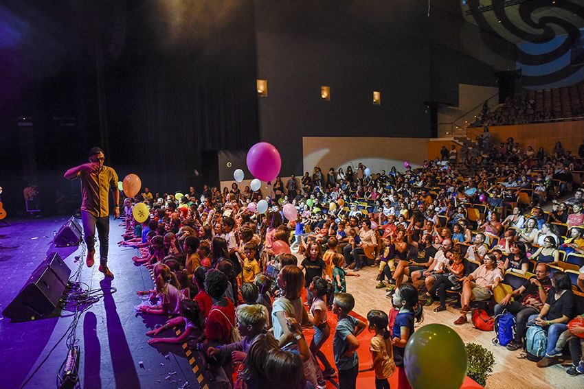 Xiula al Festival de Música Petits Camaleons. Foto: Bernat Millet.