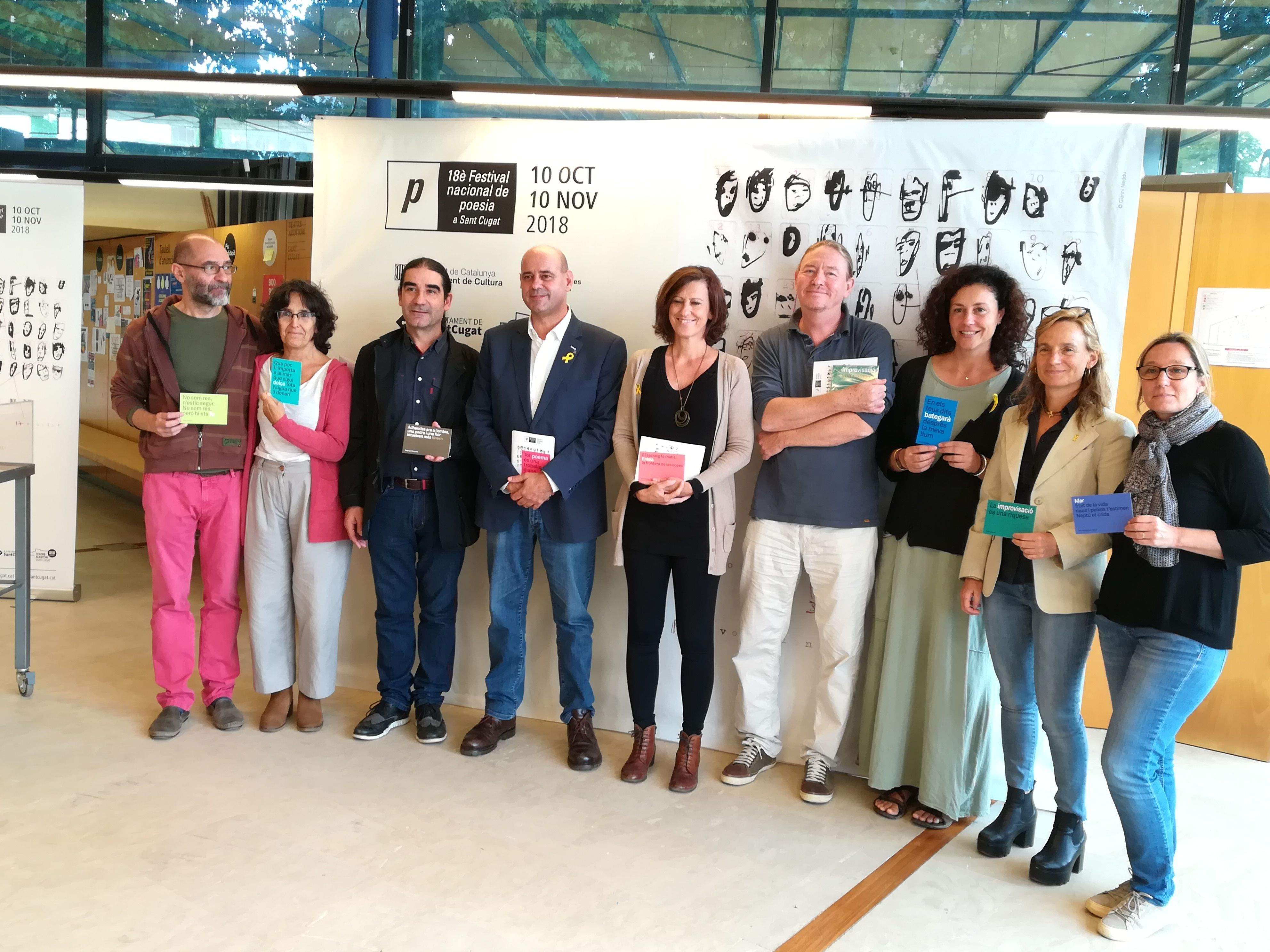 Foto de famíla a la presentació FOTO: Cinta Caballé