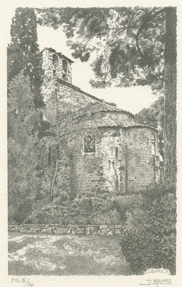 un dels dibuixos de blanes