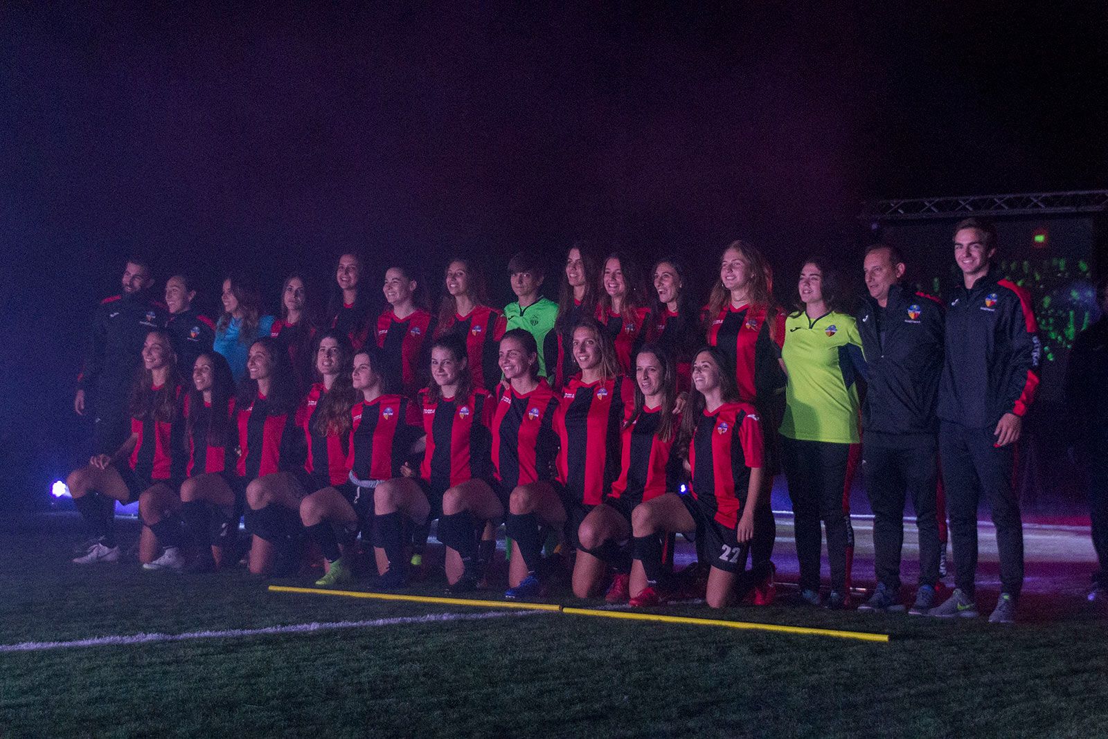 Presentació dels equips del Sant Cugat Futbol Club. FOTO: Paula Galván