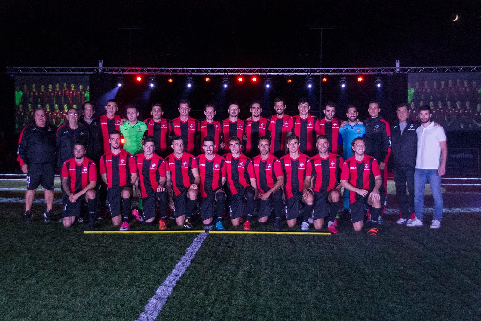 Presentació dels equips del Sant Cugat Futbol Club. FOTO: Paula Galván