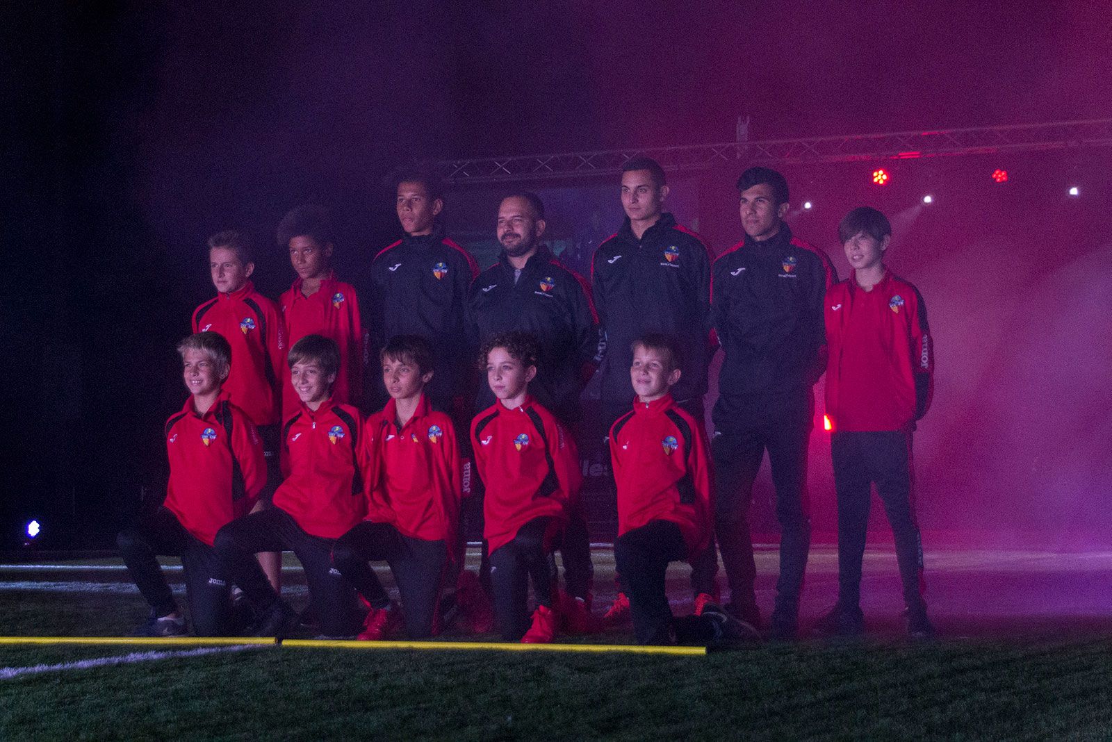 Presentació dels equips del Sant Cugat Futbol Club. FOTO: Paula Galván