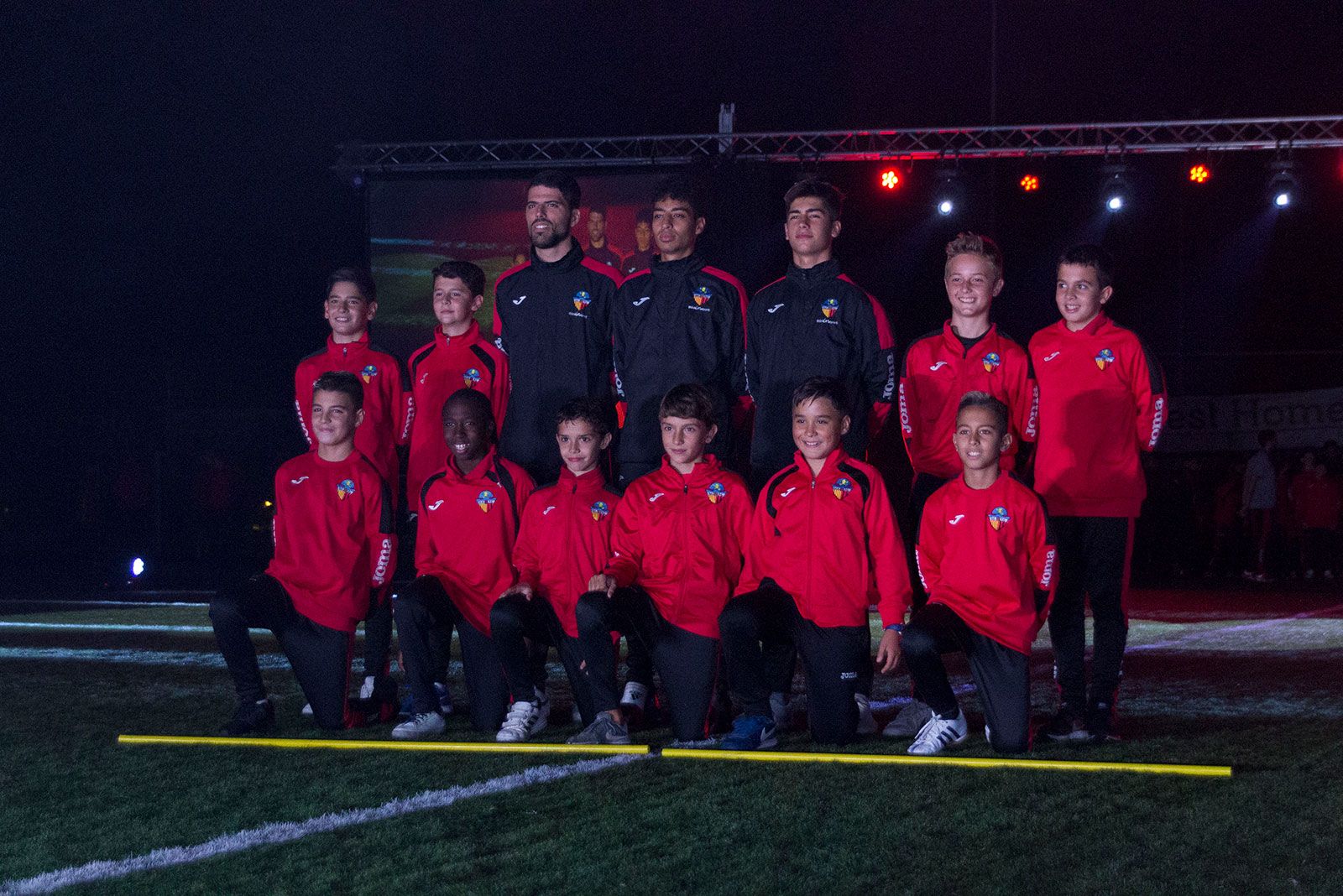 Presentació dels equips del Sant Cugat Futbol Club. FOTO: Paula Galván