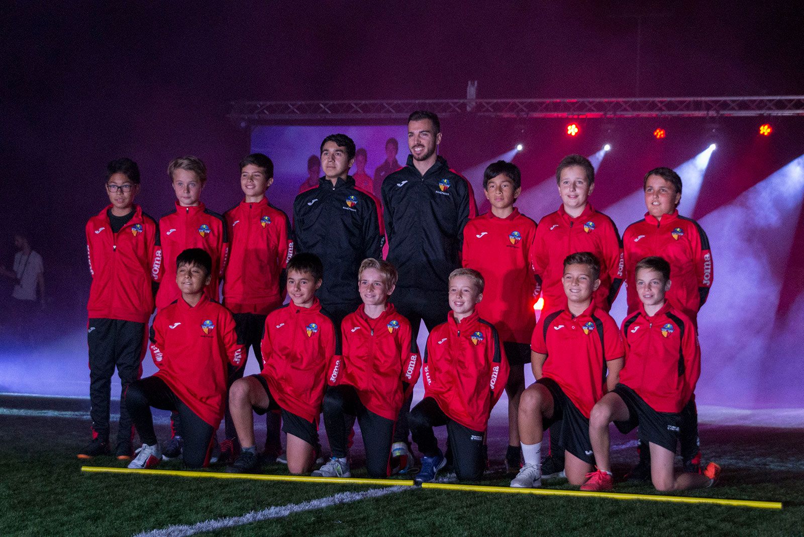 Presentació dels equips del Sant Cugat Futbol Club. FOTO: Paula Galván
