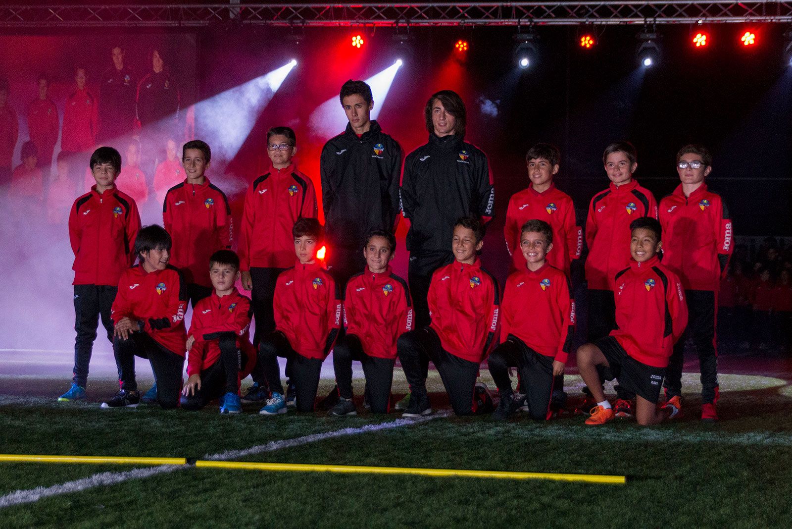 Presentació dels equips del Sant Cugat Futbol Club. FOTO: Paula Galván