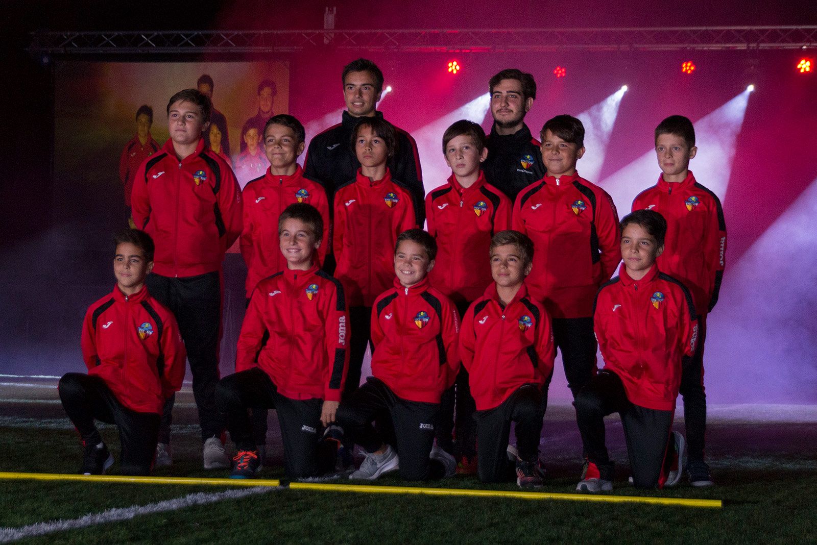 Presentació dels equips del Sant Cugat Futbol Club. FOTO: Paula Galván