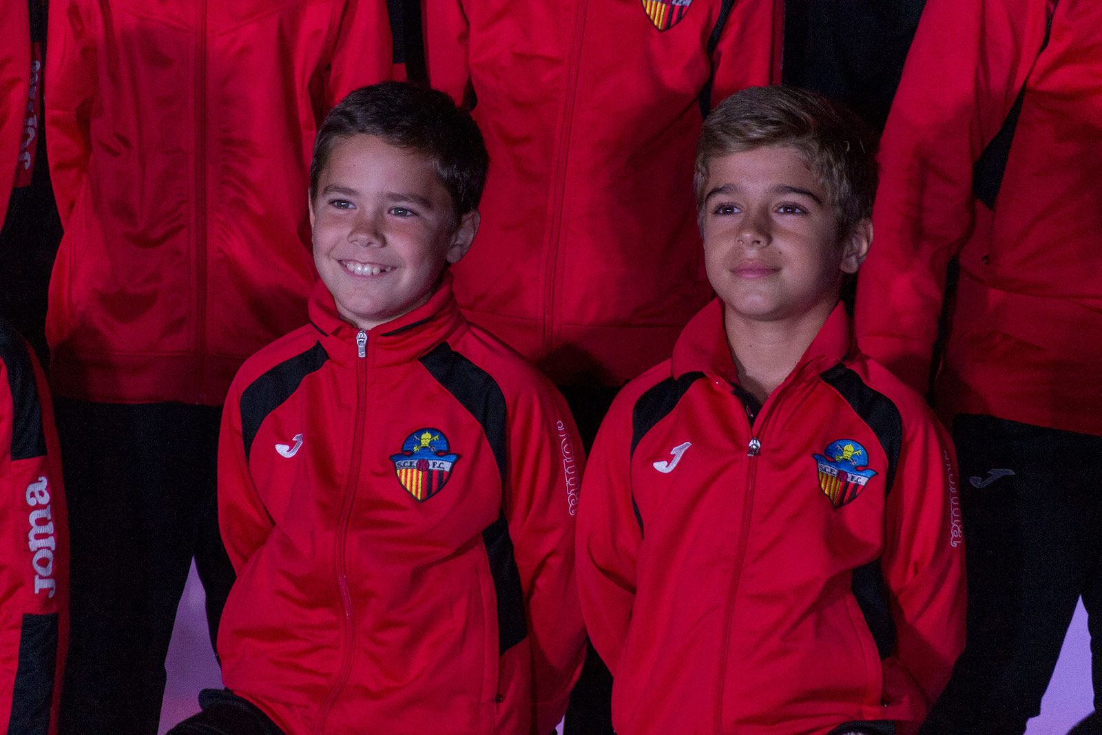 Presentació dels equips del Sant Cugat Futbol Club. FOTO: Paula Galván