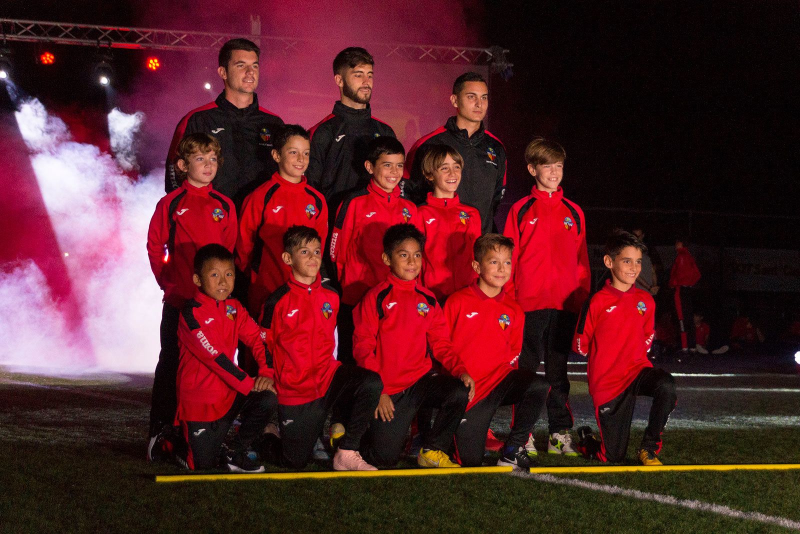 Presentació dels equips del Sant Cugat Futbol Club. FOTO: Paula Galván