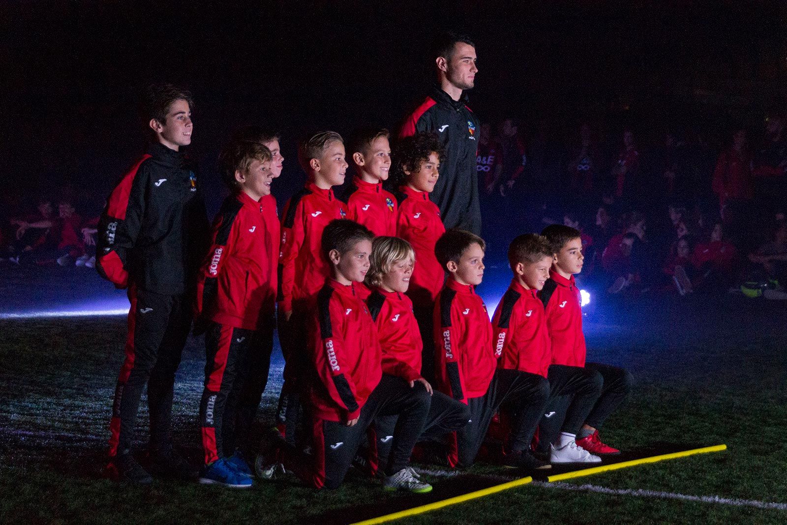 Presentació dels equips del Sant Cugat Futbol Club. FOTO: Paula Galván