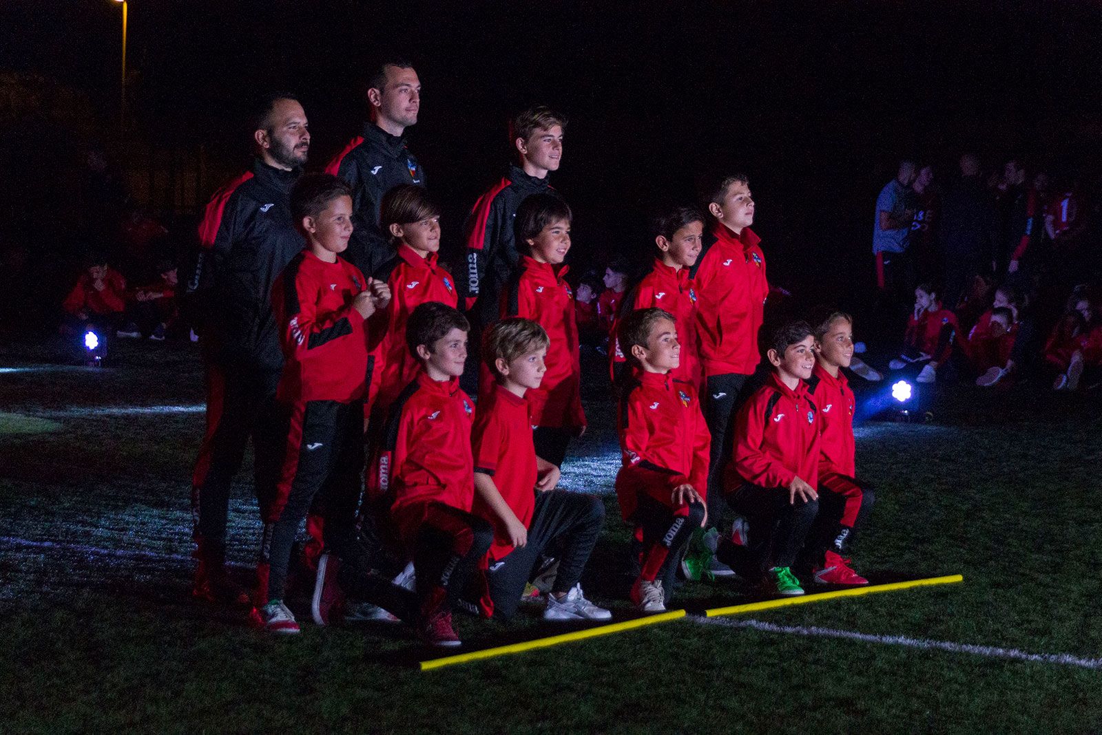 Presentació dels equips del Sant Cugat Futbol Club. FOTO: Paula Galván