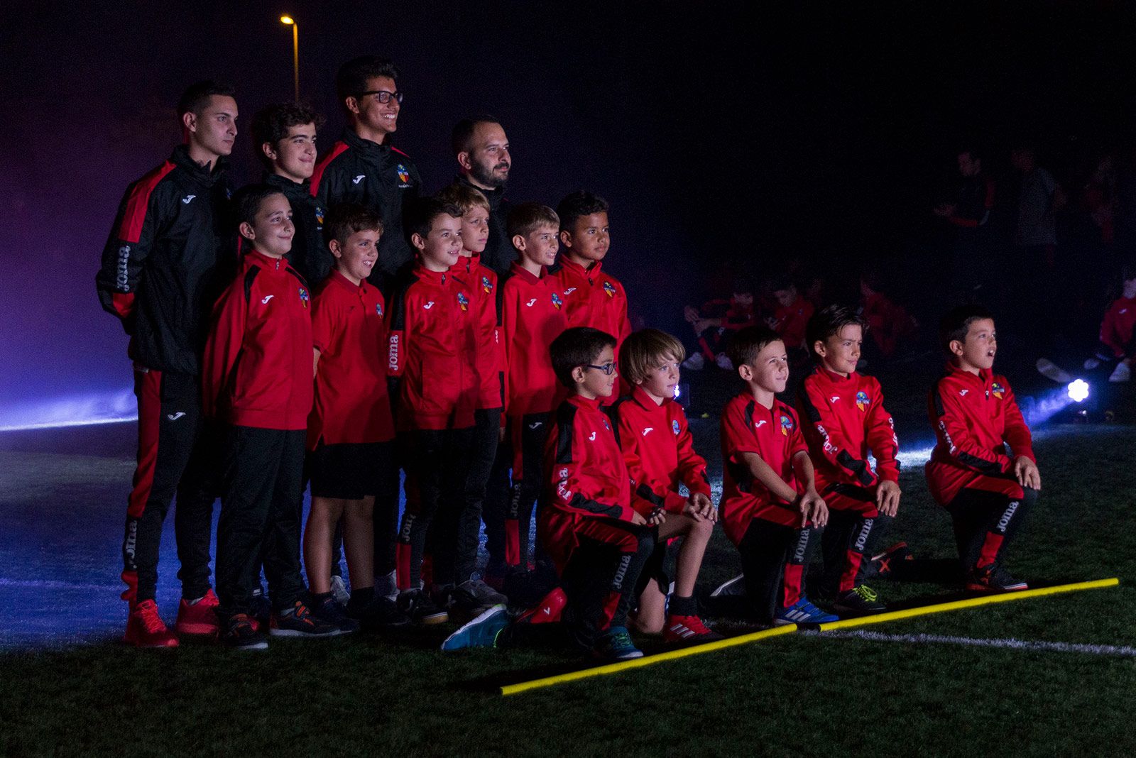 Presentació dels equips del Sant Cugat Futbol Club. FOTO: Paula Galván
